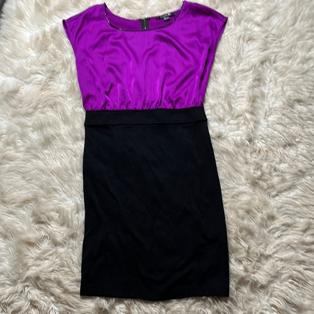 Forever 21 Purple and Black Dress Size Large